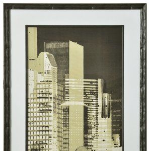 Wall art framed with glass high quality printing